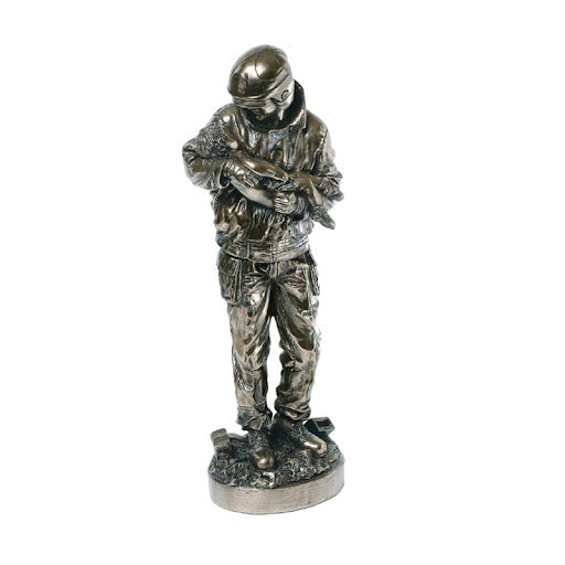 Genesis - Fireman Bronze Figure