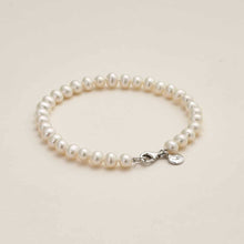 Load image into Gallery viewer, Jersey Pearls 5mm. Bracelet
