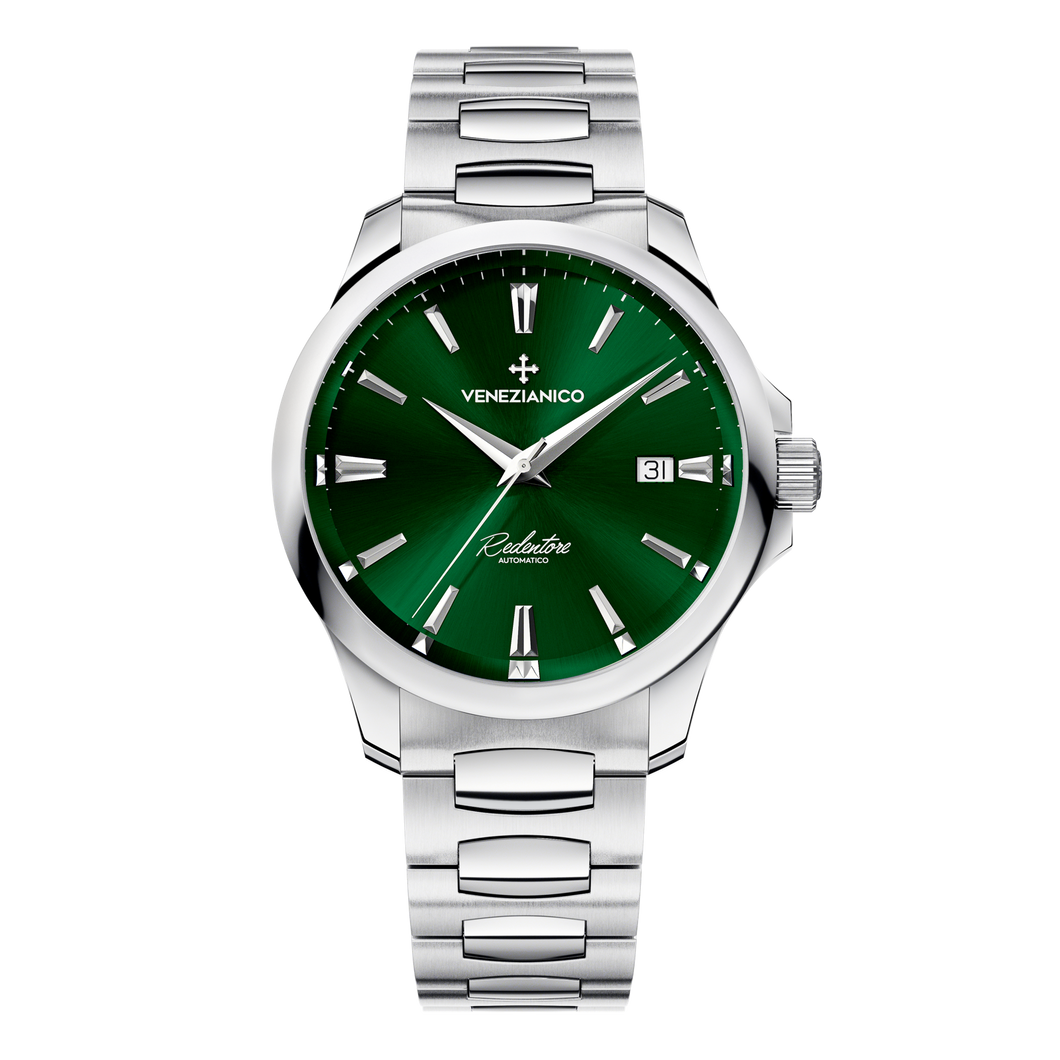 Venezianico - Redentore 40 Gent's Watch in Verdant Green