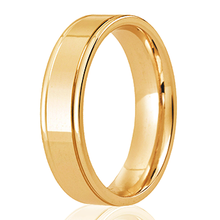 Load image into Gallery viewer, Gent&#39;s Wedding  Ring DC105 Flat with Bevel Edge

