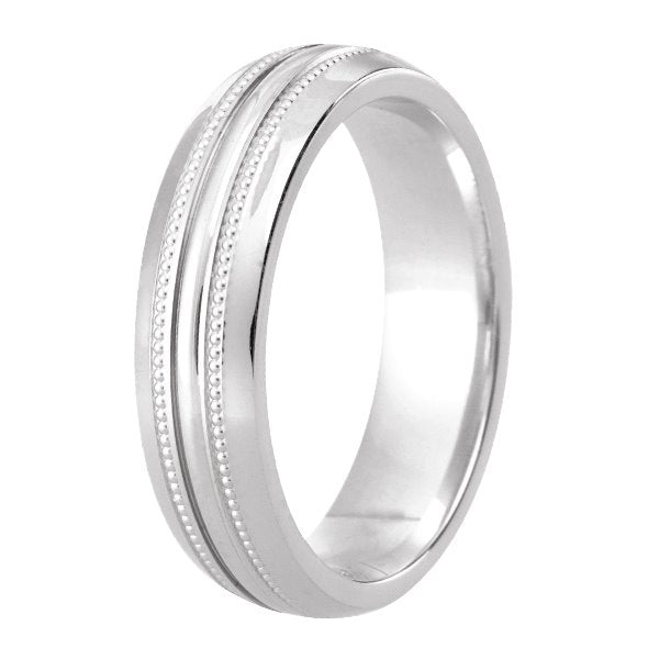 Gent's Wedding  Ring DC114  5mm. width