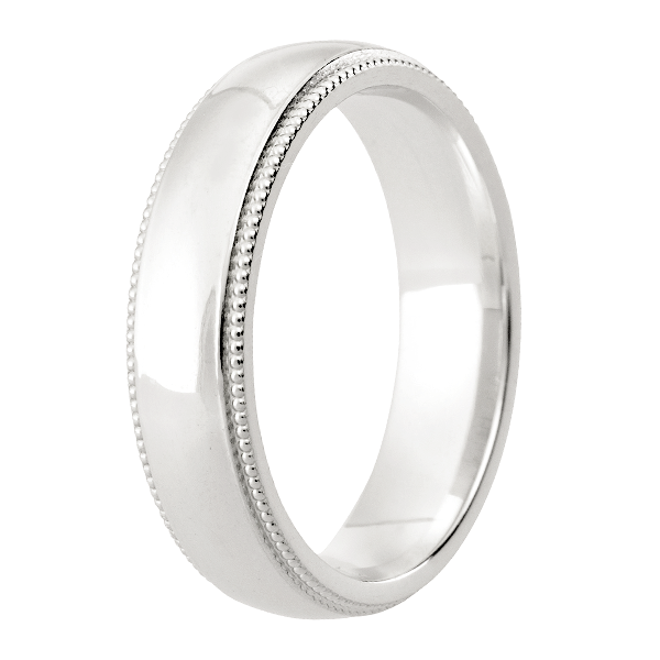 Gent's Wedding Ring DC116   5mm. width