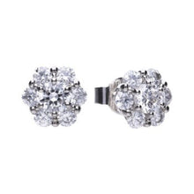 Load image into Gallery viewer, Diamonfire Cluster Earrings

