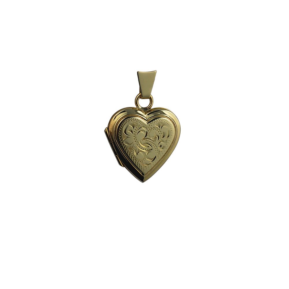 9ct. Gold Handmade Heart Locket