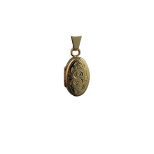 Load image into Gallery viewer, 9ct. Gold Handmade Oval Locket
