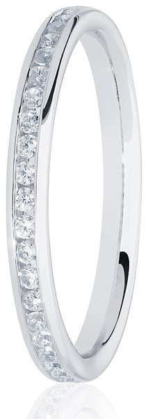 Wedding Diamond Ring White Gold 0.16cts