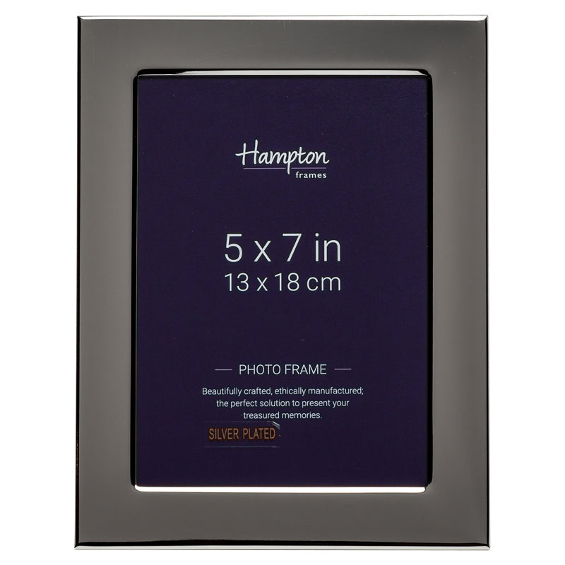 Hampton Polished Silverplated Frame 5 x 7